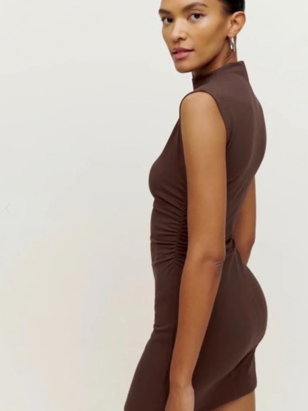 Brown Alden Knit Dress